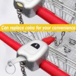 Roestvrijstalen Winkelwagenmunt Sleutelhanger – Handig & Persoonlijk - Afbeelding 2