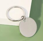 Glanzende Roestvrijstalen Ronde Hanger – Persoonlijk & Stijlvol - Afbeelding 2