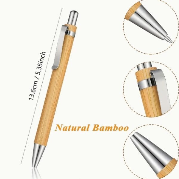 Gepersonaliseerde Bamboe Balpen – Duurzaam en gegraveerd