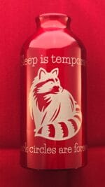 gepersonaliseerde aluminium waterfles