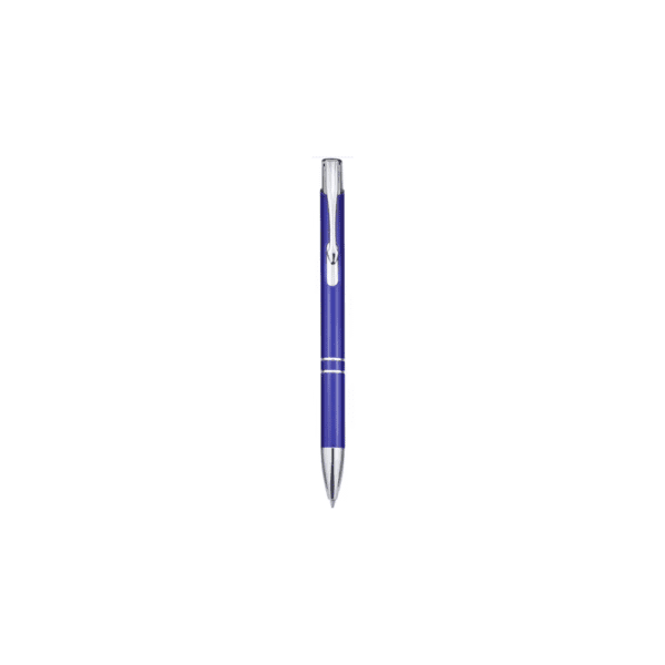 Koningsblauwe Aluminium Balpen – Luxe & Persoonlijk