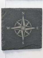 Stoere Leistenen Gepersonaliseerde Onderzetters – (Set van 4)