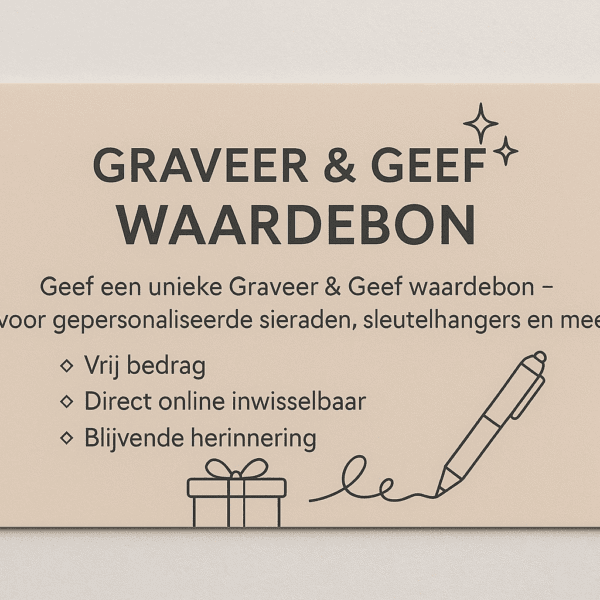 Graveer & Geef Waardebon