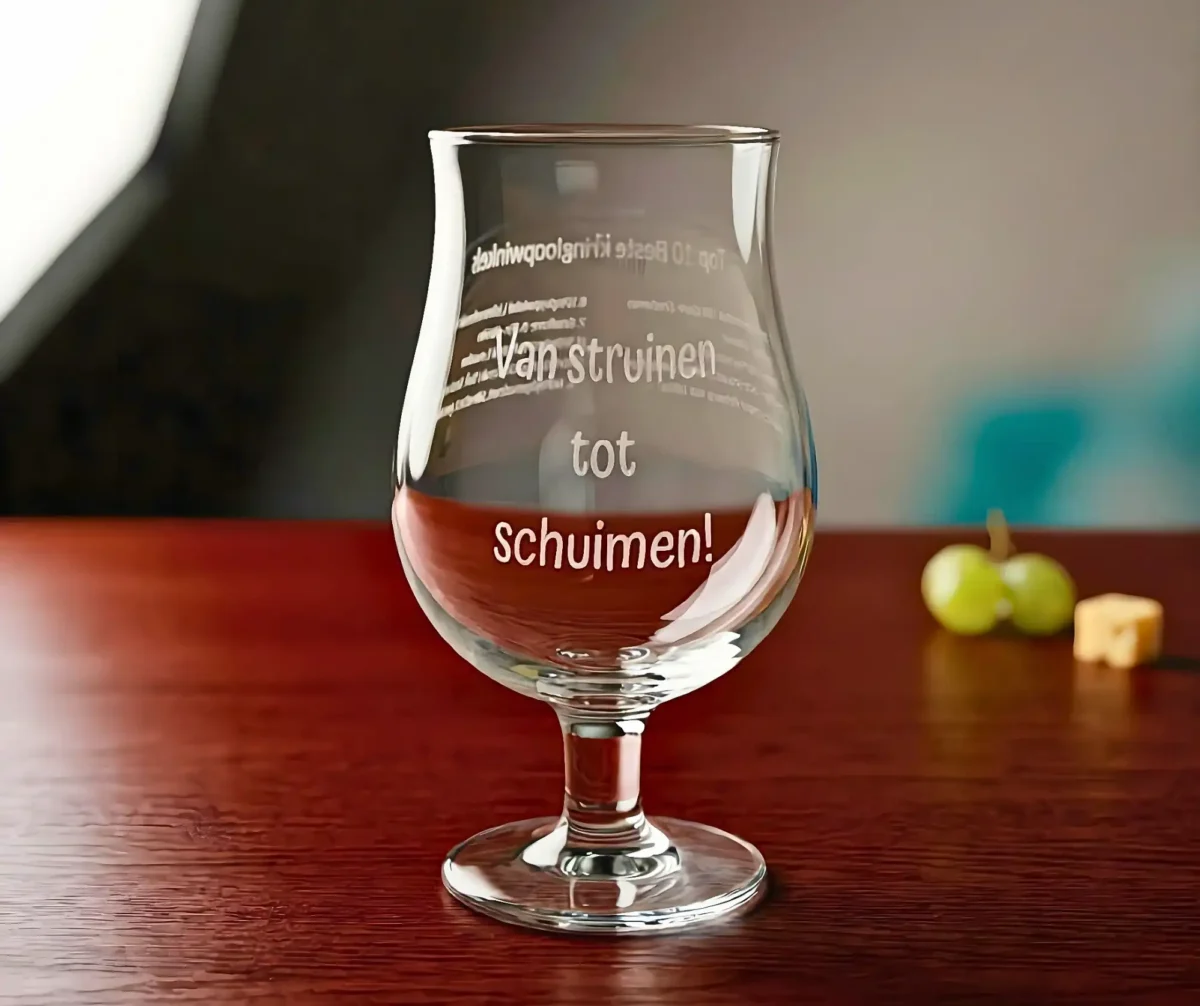 Uniek Gegraveerd Bokbierglas