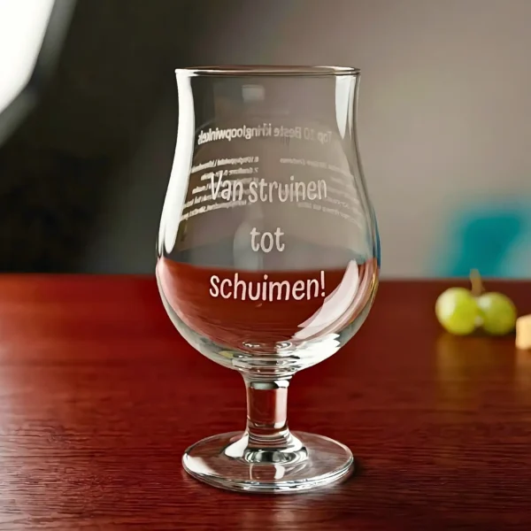 Uniek Gegraveerd Bokbierglas