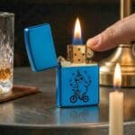 originele zippo slim met gravure