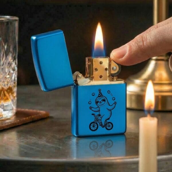 originele zippo slim met gravure